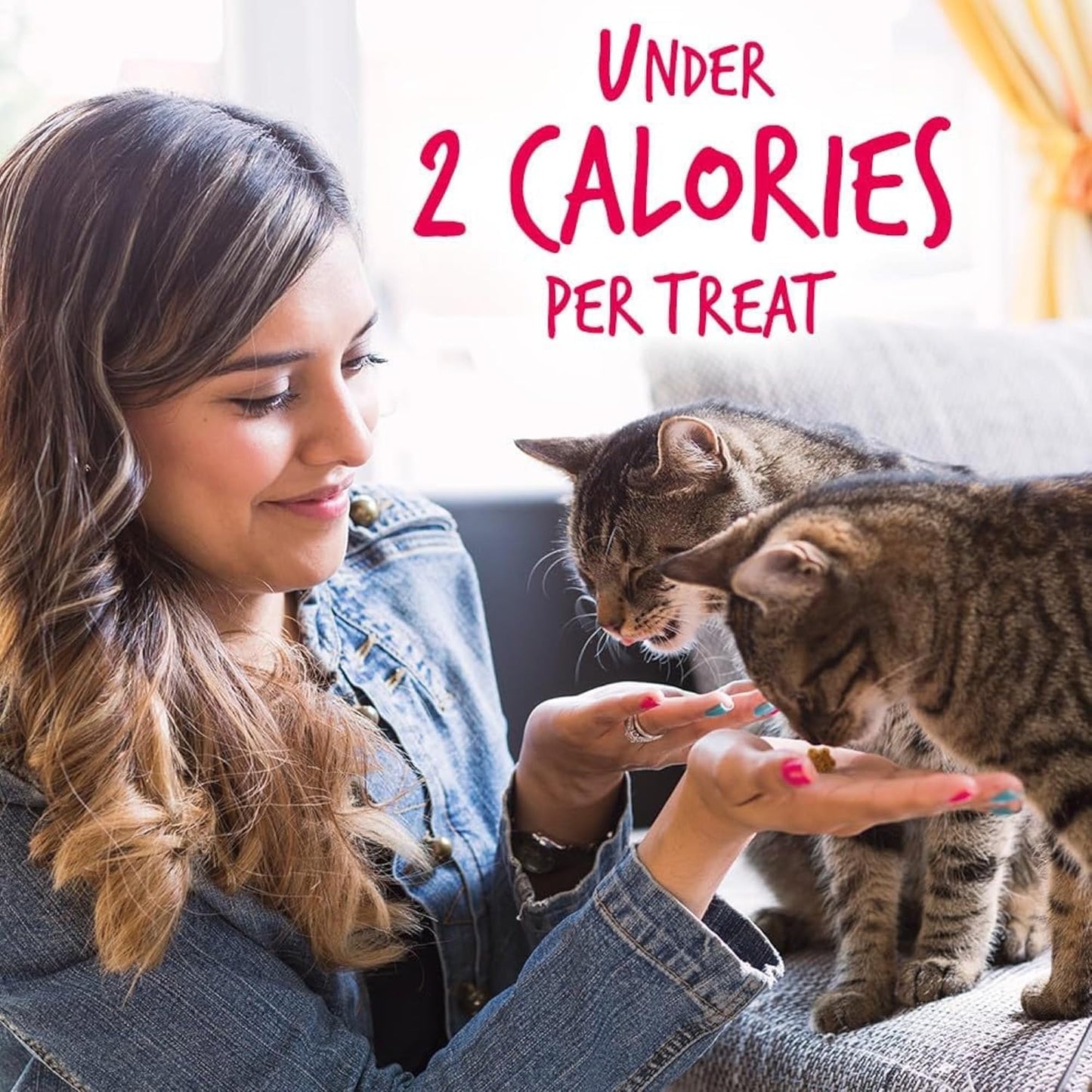 Crunchy Cat Treats | Healthy Cat Treats with Limited Ingredients | Low Calorie | 2.5 Ounces