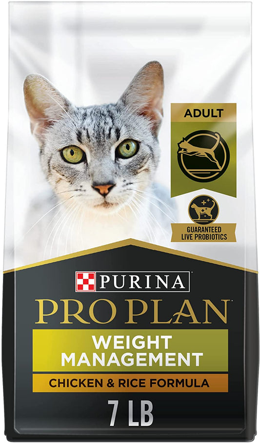 Weight Management, High Protein Adult Dry Cat Food & Wet Cat Food