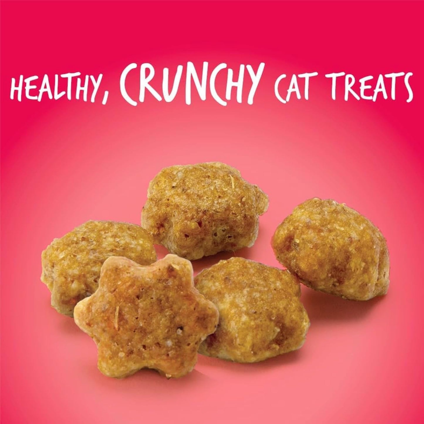 Crunchy Cat Treats | Healthy Cat Treats with Limited Ingredients | Low Calorie | 2.5 Ounces