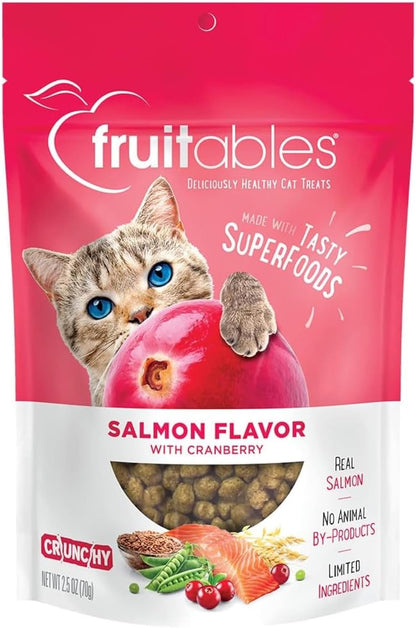 Crunchy Cat Treats | Healthy Cat Treats with Limited Ingredients | Low Calorie | 2.5 Ounces